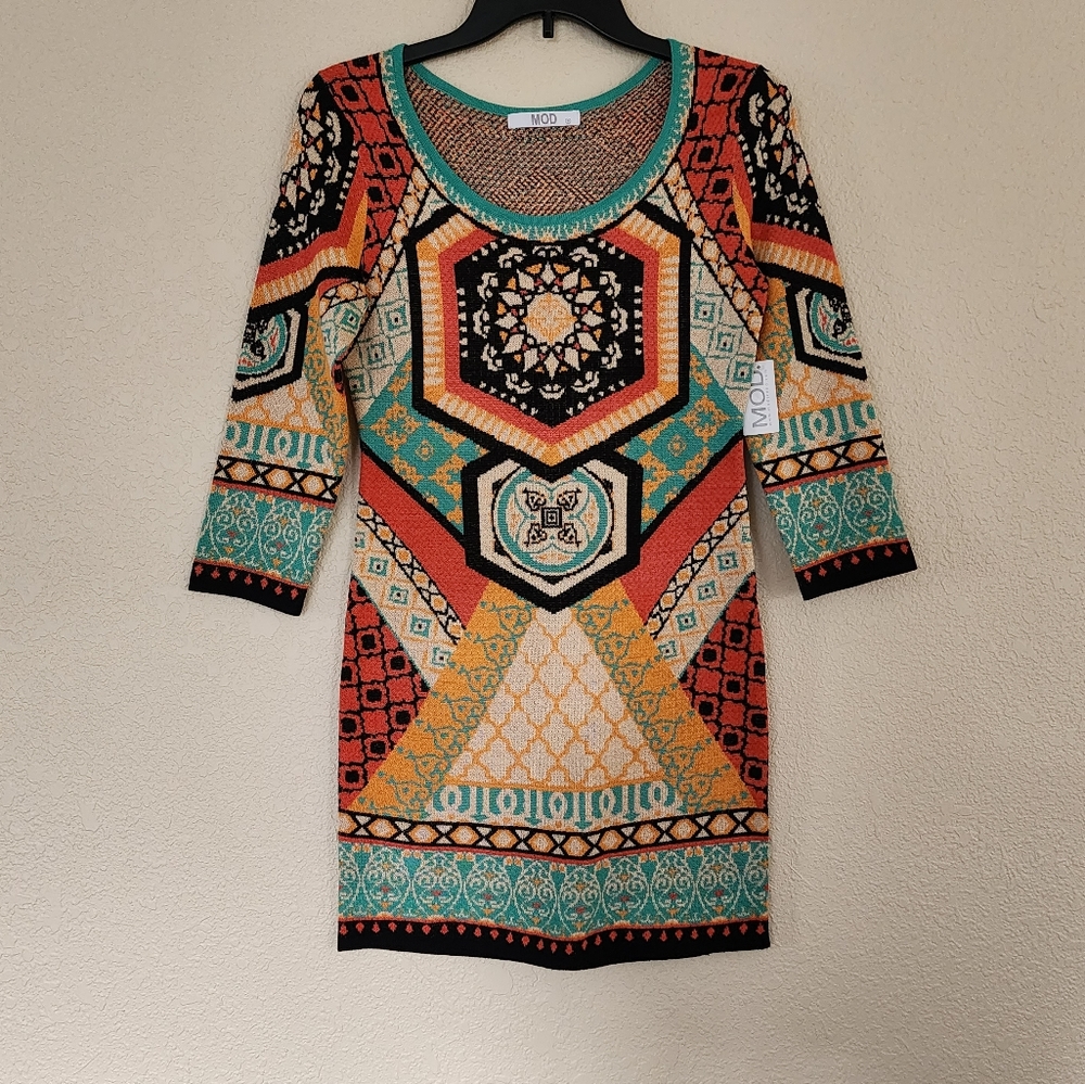 MOD Trend Sweater Dress